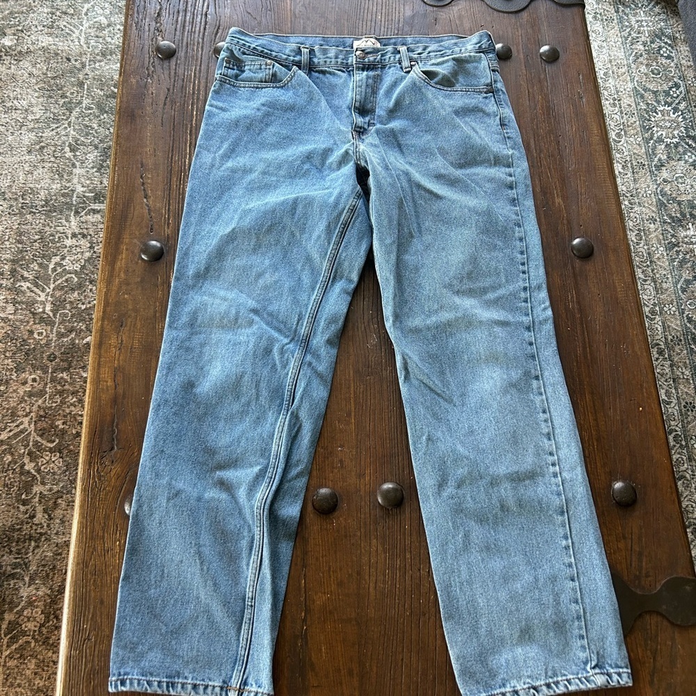 Men's Denim Straight Jeans